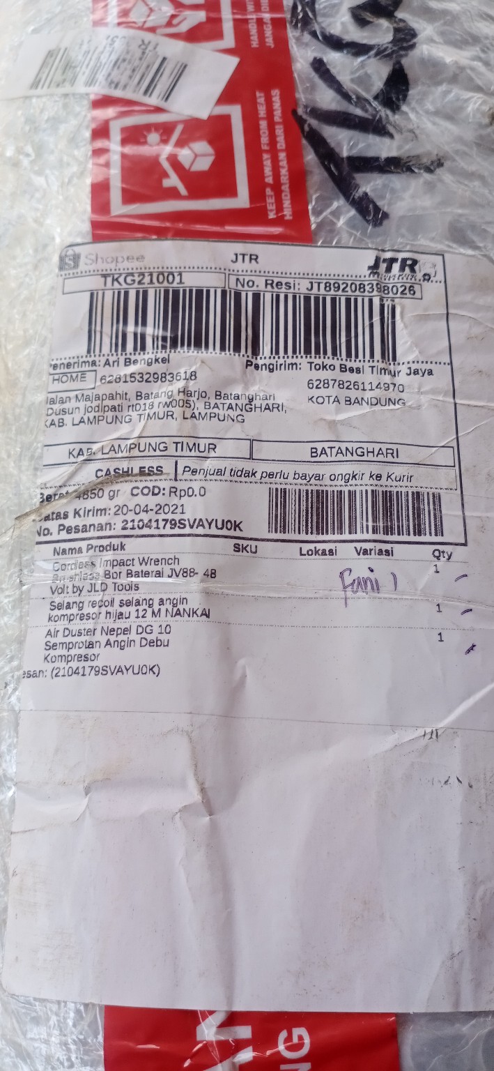 Selang Recoil Selang Angin Kompresor Hijau 12 M Nankai