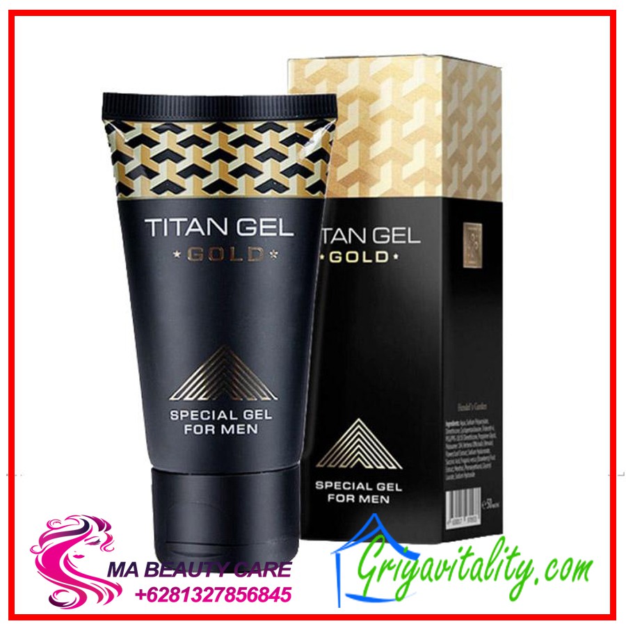 TitanGel Gold 50ml ASLI RESMI BPOM INDONESIA