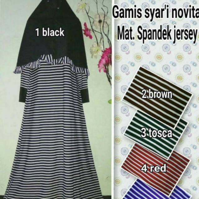 Gamis syar'i novita