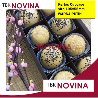 [1000pcs] Kertas onde nastar kroket risoles PAI Cupcake PUTIH  105x55mm - Paper Cupcake / Kertas Onde / Snack Gorengan / Pai Buah / Nastar