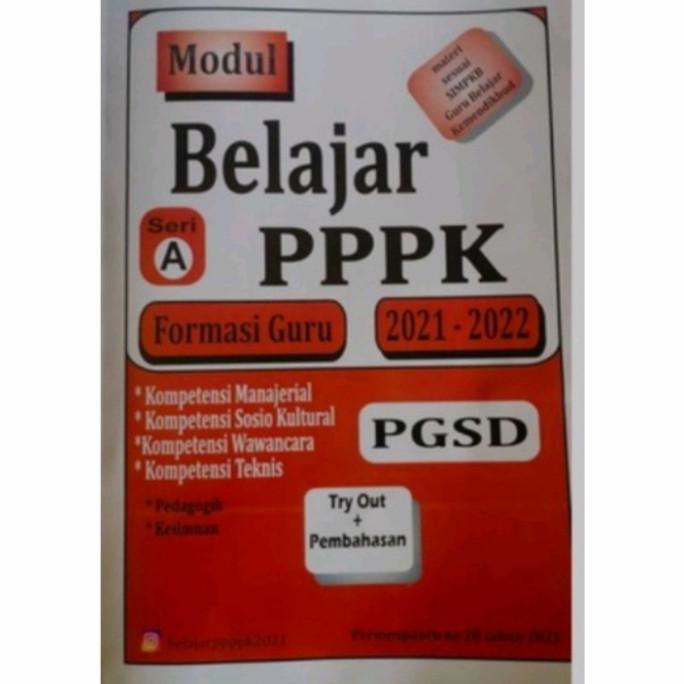 Modul Belajar Pppk Pgsd 2022 | Star