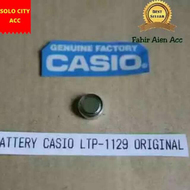 BATERAI BATREI JAM TANGAN CASIO LTP 1129 LTP1129