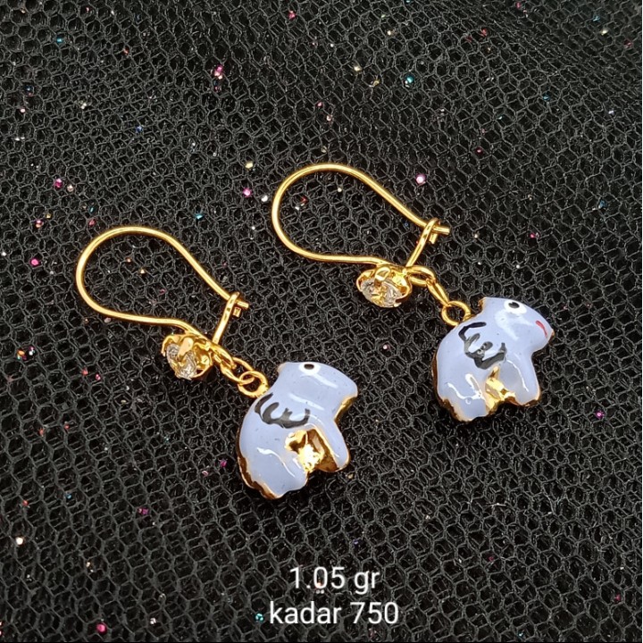 Anting Emas 17K - 1.05 gr Kadar 750 - 1730