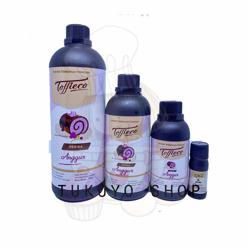 

Toffieco Flavour / Perisa - Grape / Anggur 500 gr
