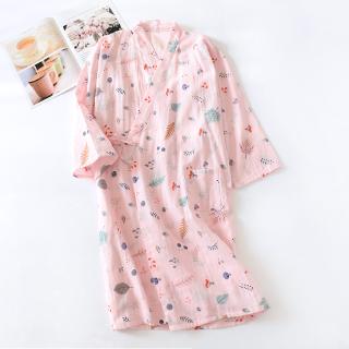 pajamas Baju tidur wanita musim panas katun tipis kasa pajamas Baju tidur wanita musim panas katun tipis kasa
