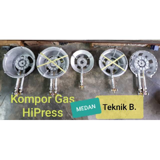 kompor gas burner high presssure daerah medan