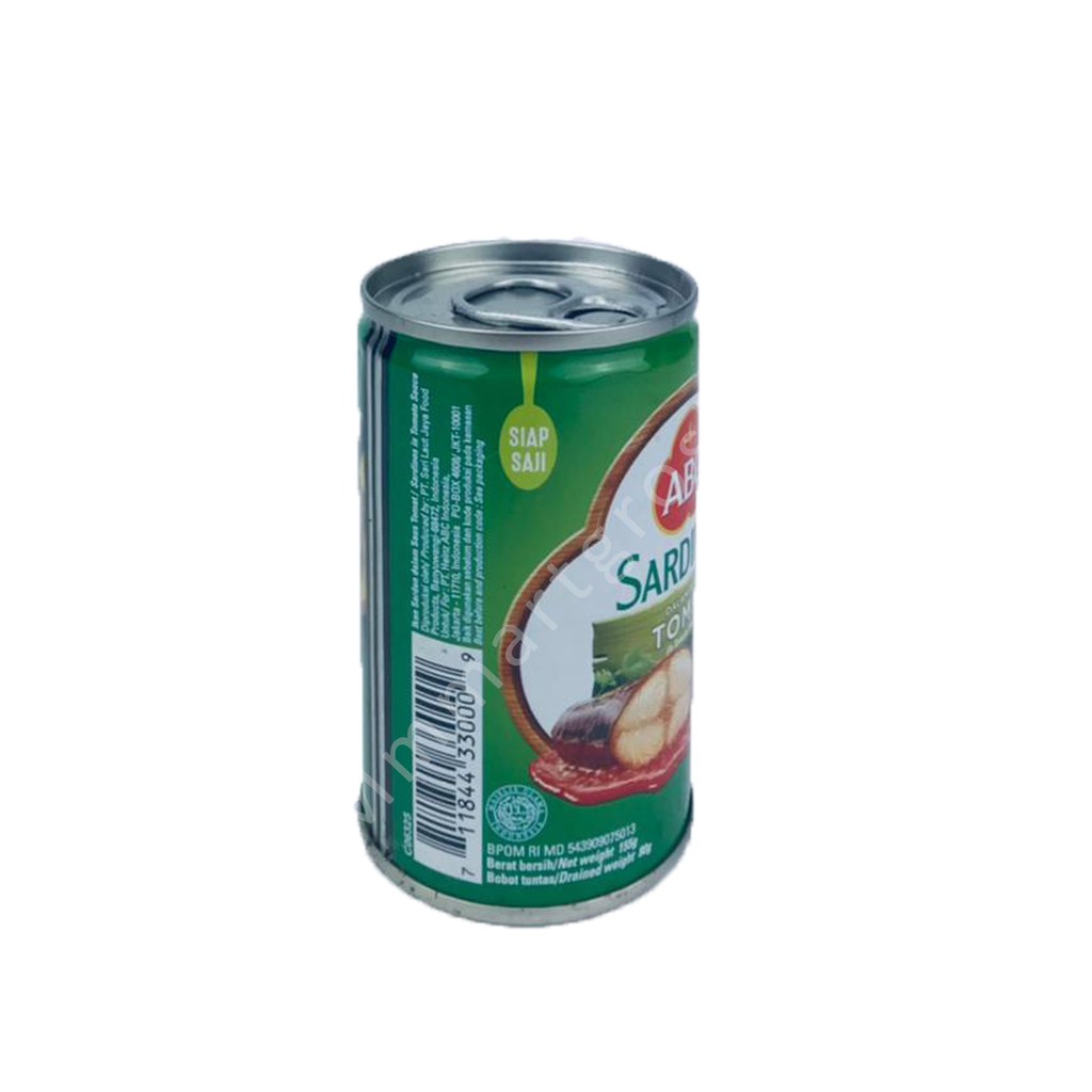 ABC / Sardines / Saus Tomat / 155g