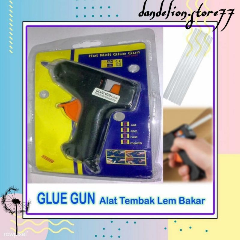 Alat Lem Tembak Glue Gun / Alat Lem Tembak