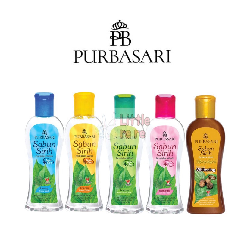 PURBASARI Sabun Daun Sirih ✔️BPOM Pembersih Kewanitaan 125ml Feminine Wash Manjakani Whitening