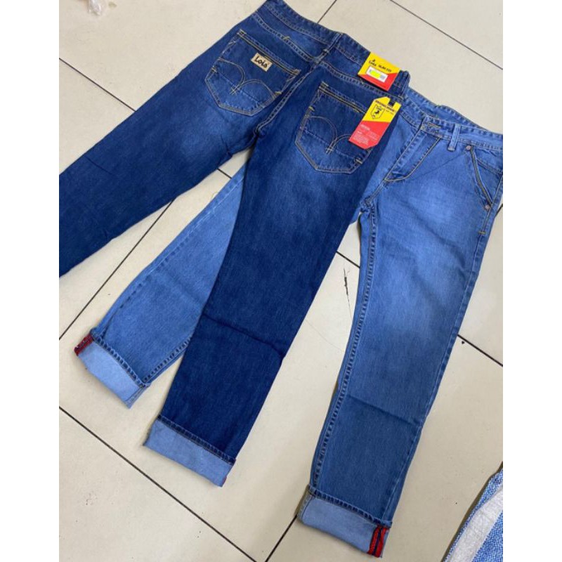 celana jeans panjang LOIS Pria jumbo or fashion pria terbaru CELANA PRIA FASHION PRIA TERKINI