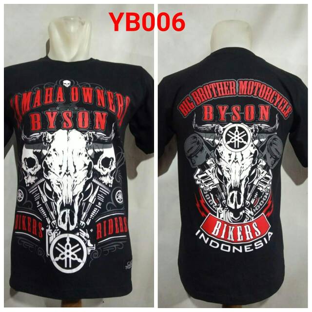 Kaos yamaha byson.kaos yamaha.baju byson