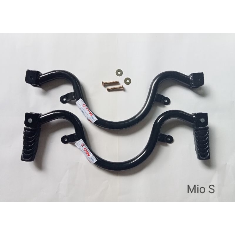 Pijakan kaki Footstep depan karet MIO S, MIO M3 125, MIO Z 125 BLUECORE 2015-2023 FULLSET langsung b