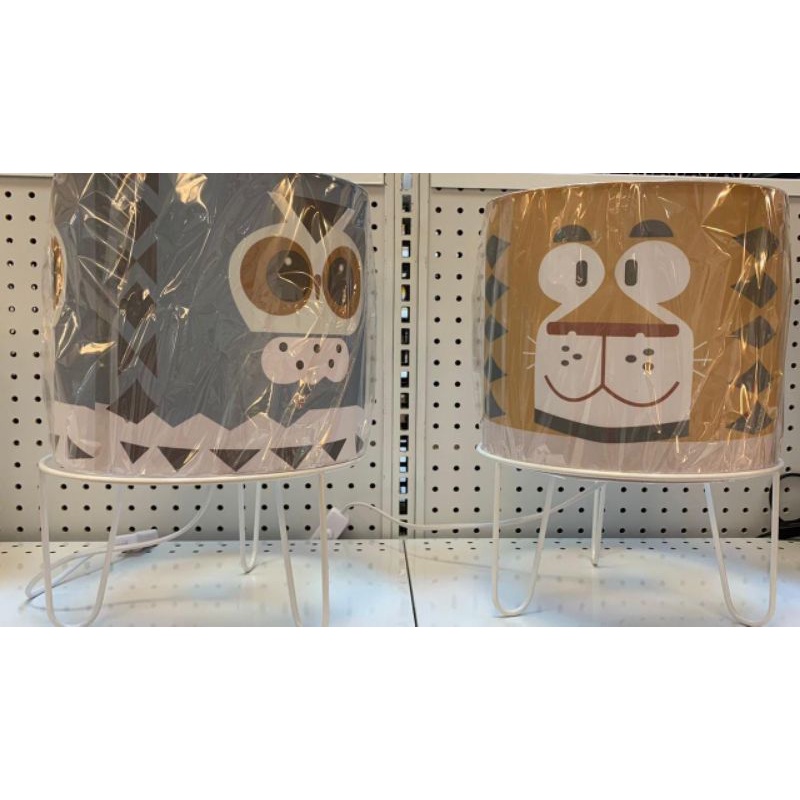 lampu tidur owl gagang putih besar untuk hiasan kamar anak ACE hardware
