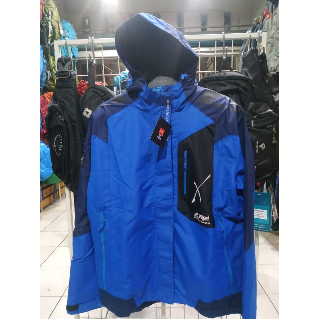 Jaket Gunung Outdoor Inner Polar Rei Mountaineering Bastro Arei Outdoorgear  - Original 100%