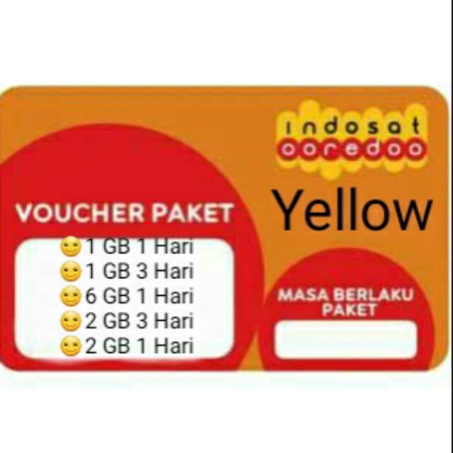 Paket Indosat Yellow
