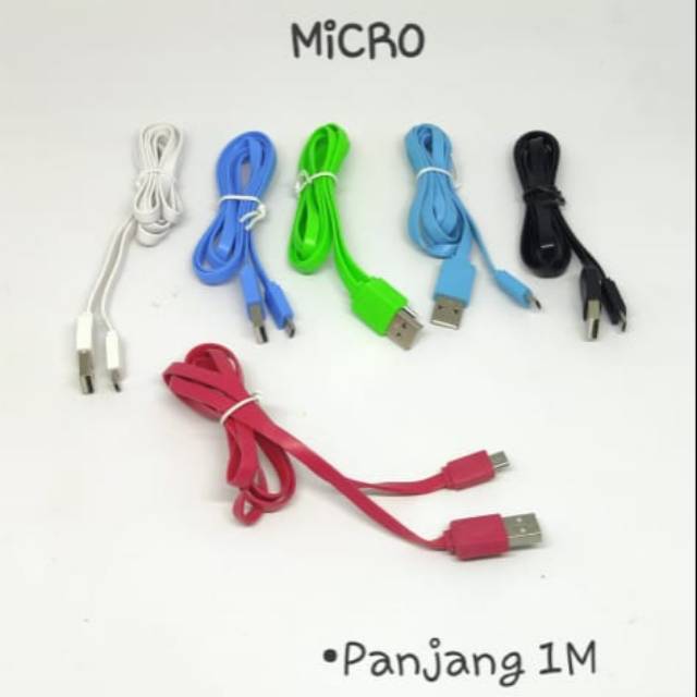 KABEL DATA WARNA - WARNI TIPE MICRO