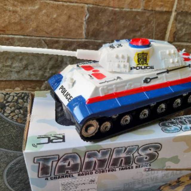  MOBIL  REMOT  RC TANK MILITER BESAR  MAINAN REMOTE CONTROL 