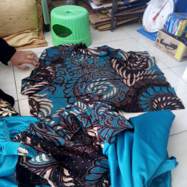 Maura Couple - Sania Ruffle Batik Couple Ori Ndoro Jowi Dnt Ori Mawar Garansi Termurah Shopee