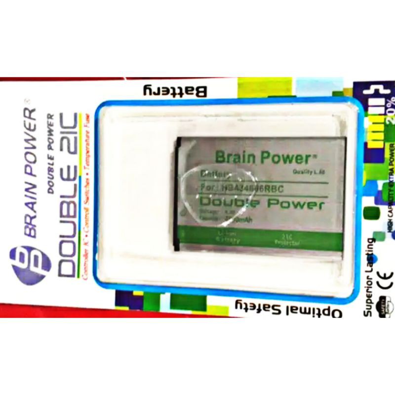 Battery batre Andromax M2P - Huawei HB434666RBC Brain power