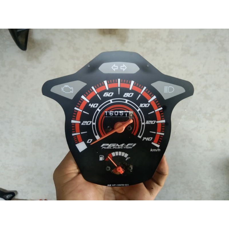 mesin spidometer Honda beat fi original copotan