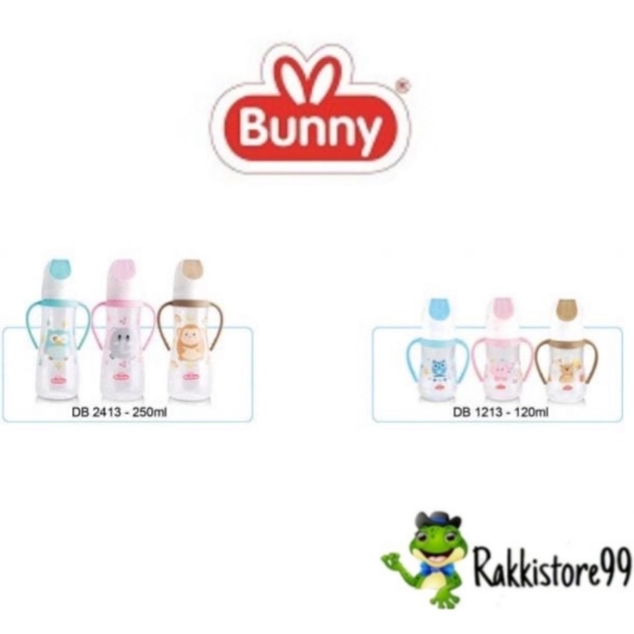 ❣️Rakkistore99❣️ Lusty Bunny Feeding Bottle Botol Susu With Handle 120ml-250ml