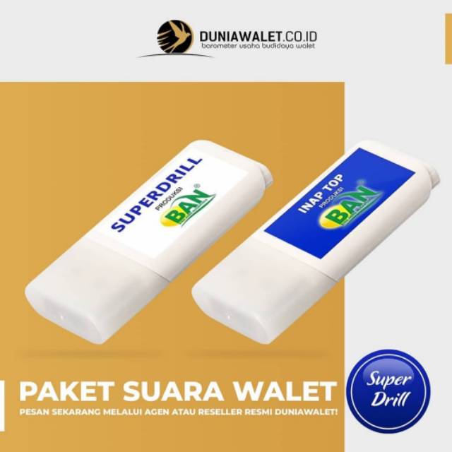 PAKET SUARA WALET SUPERDRILL ORIGINAL BAN DUNIA WALET DRS ARIF BUDIMAN