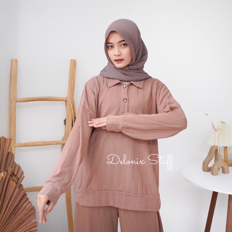 DELONIX | Melva polo blouse