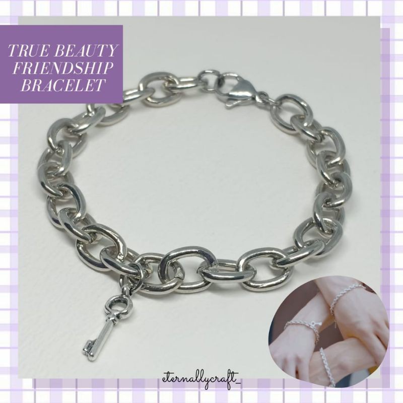 Eternally Craft : Gelang True Beauty Friendship Bracelet Han Seojun Lee Soo Ho Yoon Seyeon