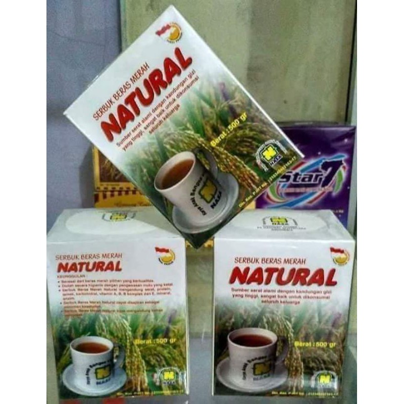 

Serbuk Beras Merah Masa 250gr