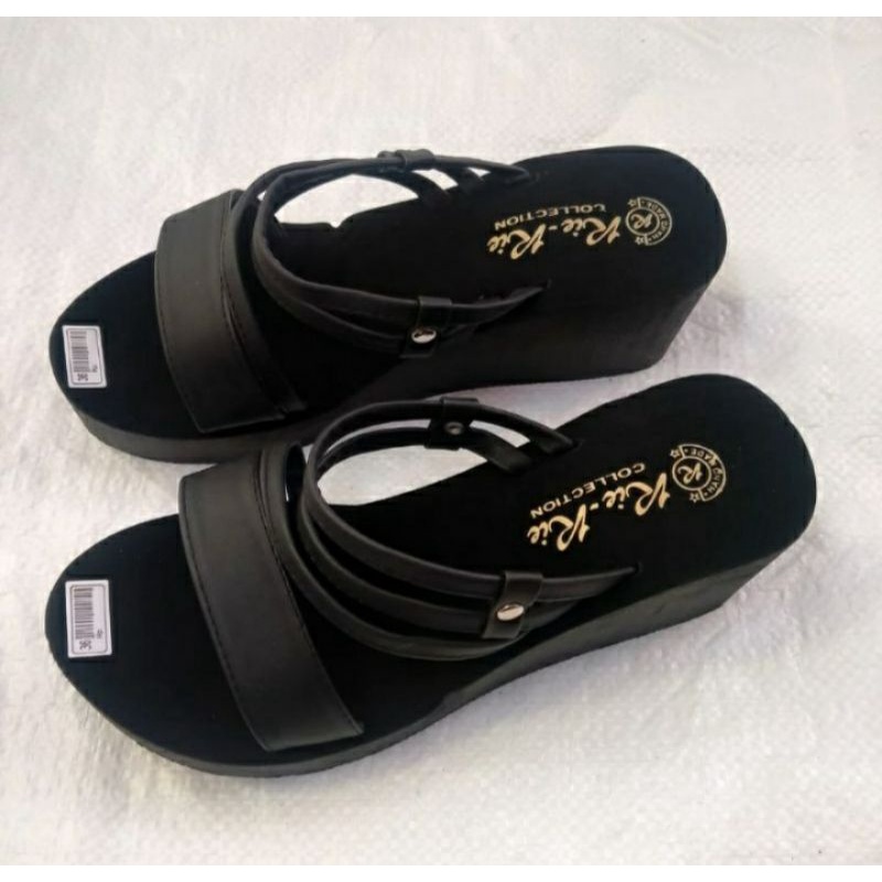 Arkn-SandaL Wedges Wanita Silang