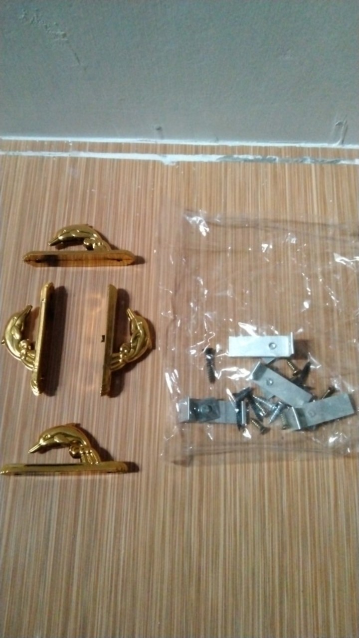 Braket Kaki Rel Horden Kotak Almunium