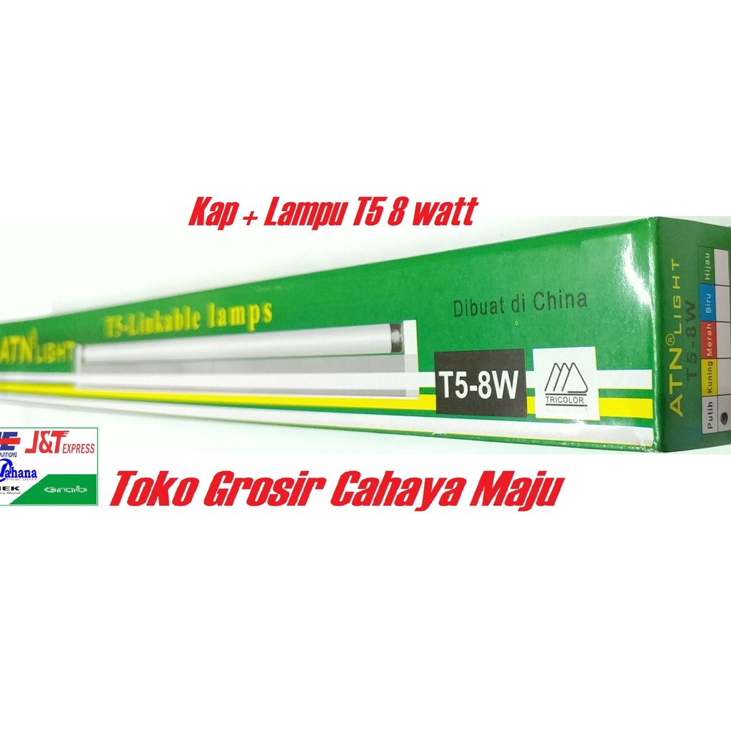 LAMPU TL Neon T5 8w 8 w 8 Watt