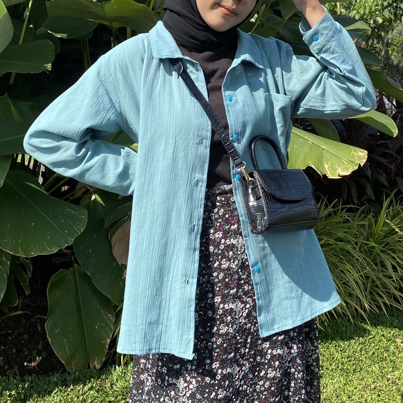 arumi shirt - kemeja linen oversize