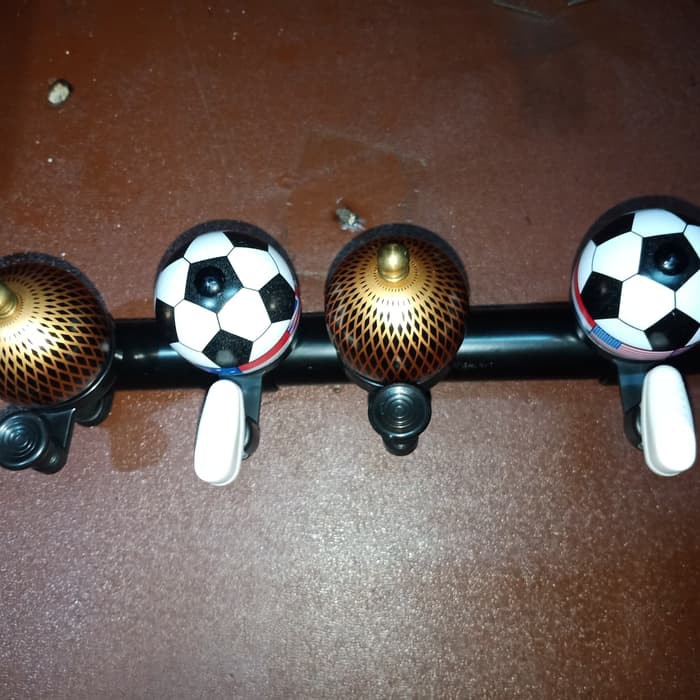 BEL SEPEDA ANAK MODEL BENDERA BOLA KUBAH ALLOY MADE IN BEL SEPEDA ANAK MODEL BENDERA BOLA KUBAH ALLOY MADE IN