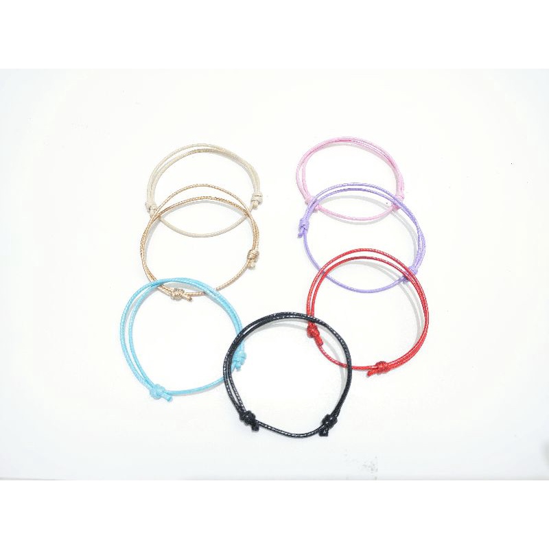 Gelang Polos  Tali Korea 1,5mm Waterproof