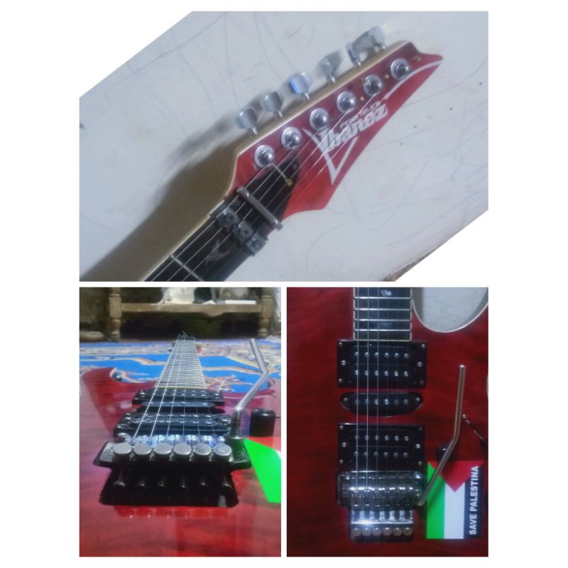 ibanez premium custom upgrade tremolo esp
