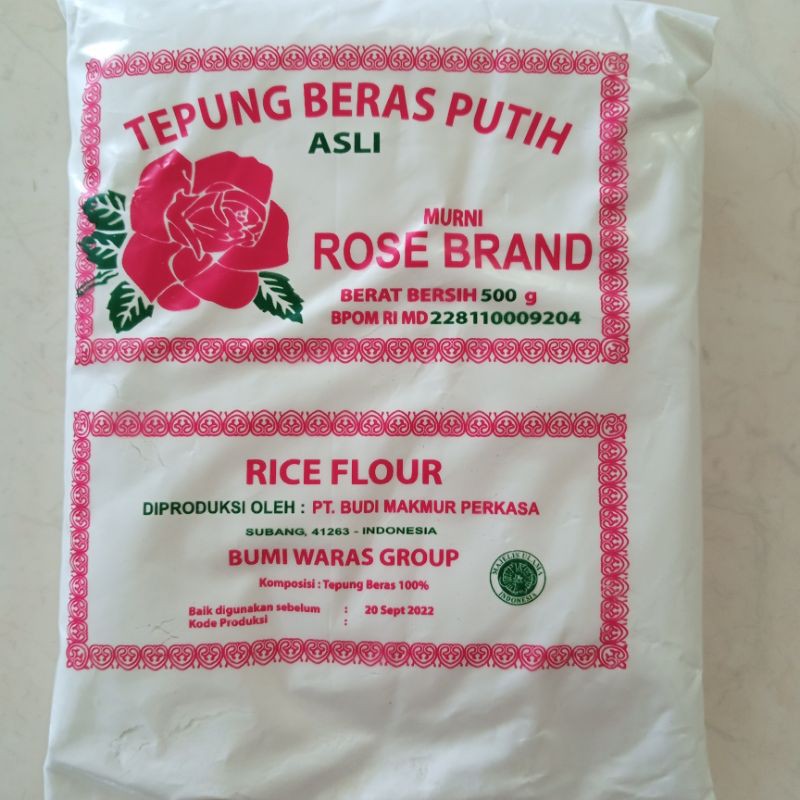 

Tepung beras ROSE BRAND 500gr
