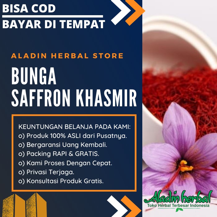 Cod Bunga Saffron Khasmir Obat Penyubur Kandungan Penyubur Sperma Rahim Promil Dll Indonesia