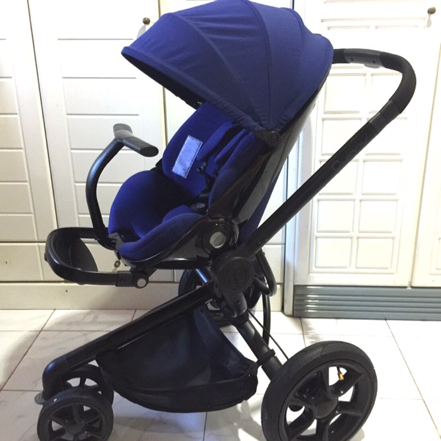 Stroller quinny moodd navy blue preloved