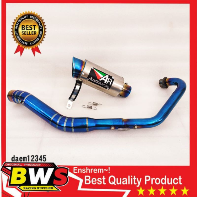 Knalpot Austin Racing Bluemoon GSX R150
