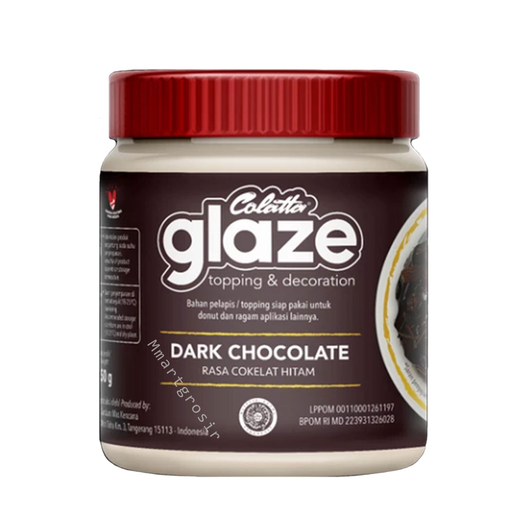 COLATTA GLAZE / Topping &amp; Decoration / Selai Donat  / 250g