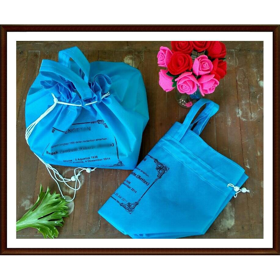 Tas Hajatan 21.21.30 Sablon Serut Hantaran Pernikahan Ulang Tahun Kenduri