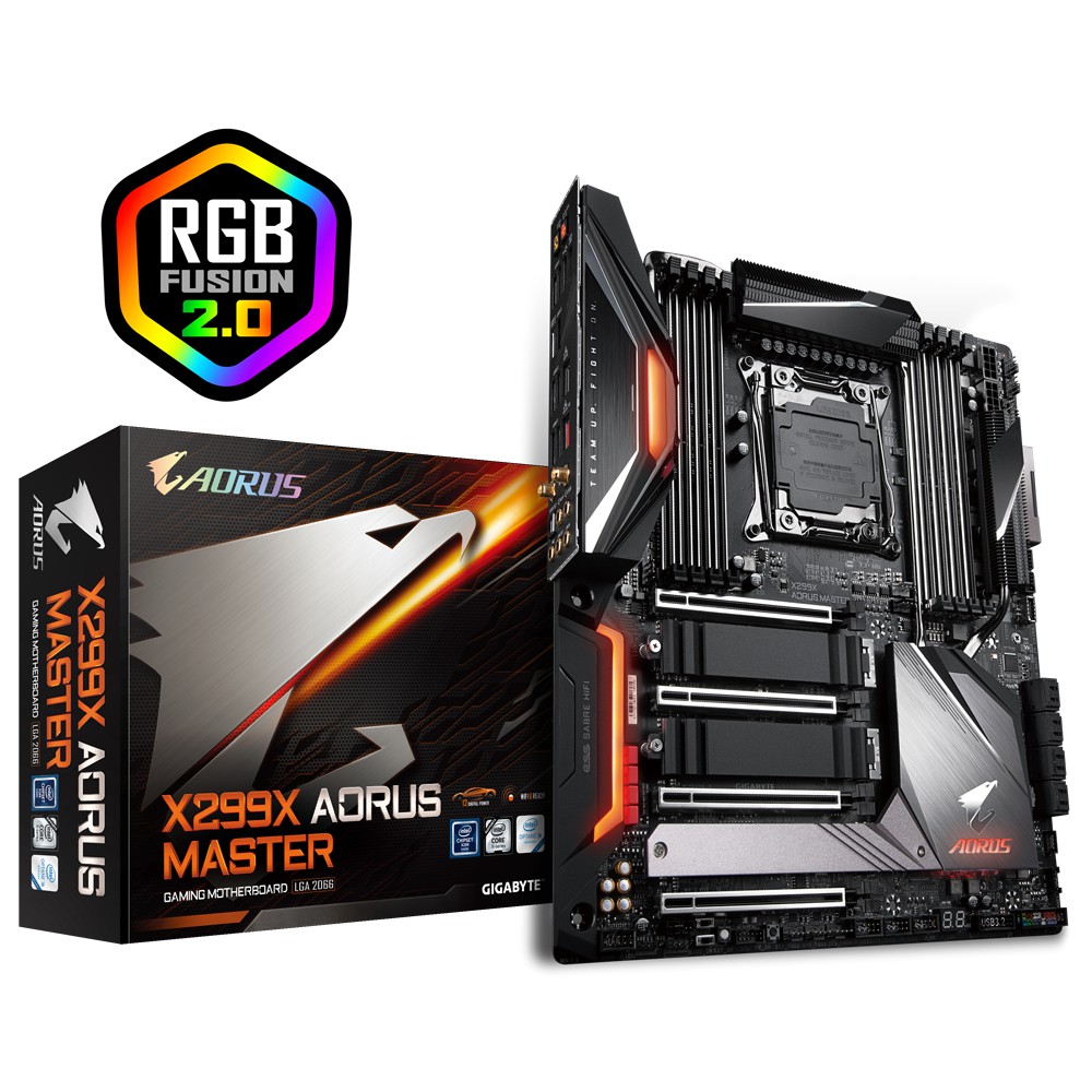 MOTHERBOARD GIGABYTE X299X Aorus Master