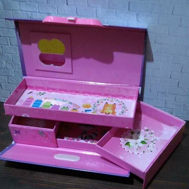 

Kotak Pensil Kode Susun 3/ Tepak Pensil Karakter/ Study Set/ Alat Tulis Sekolah