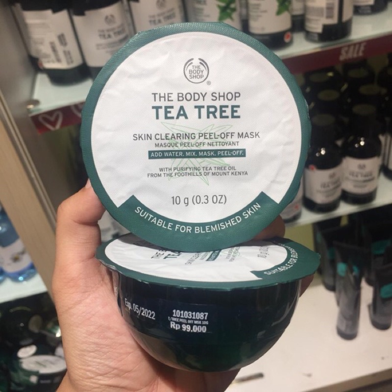 THE BODY SHOP/SKIN CLEARING PEEL OF MASK/THE BODY SHOP TEA TREE/TEA TREE/PEEL OF MASK/THE BODY SHOP