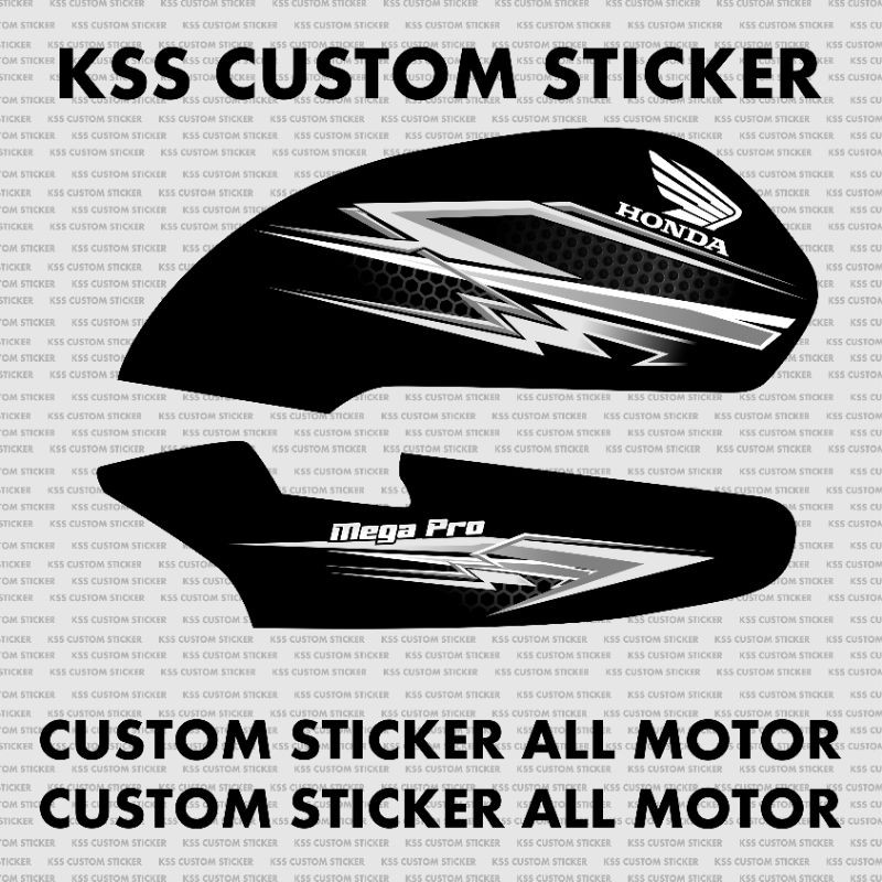 striping mp hiu herex - striping megapro hiu racing