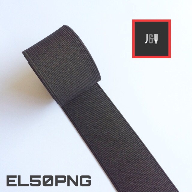 Tali webbing elastis/karet tas tebal 5.0 cm murah bandung