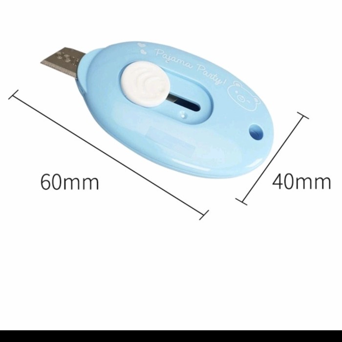 MINI Portable Cutter BENTUK AWAN LUCU Travel Kit Pemotong Kertas Lucu