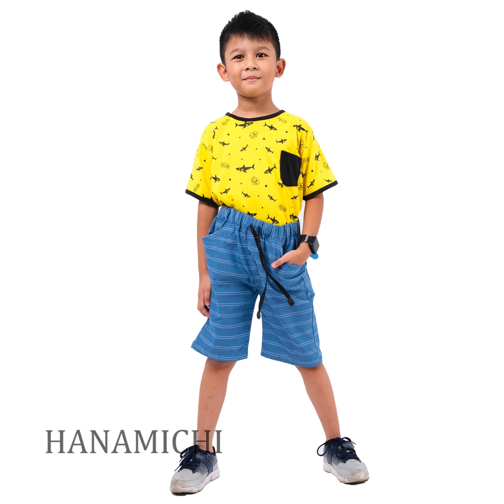 Hanamichi ALA Celana Pendek Anak Denim