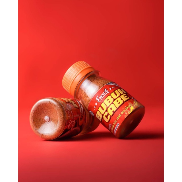 

FAVORIT BUBUK CABE 40 GRAM, BUMBU DAPUR BERKUALITAS SAMBAL TABUR SIAP SAJI